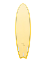 ABC Fishcake Surfboard Futures - Yellow