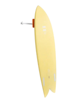 Indio Endurance Dab Fish Surfboard Futures - Cream Lilac