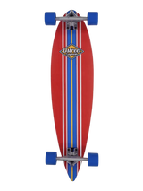 D Street Ocean Pintail Longboard - Red