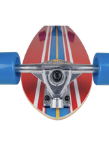 D Street Ocean Pintail Longboard - Red