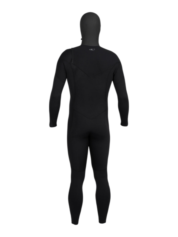 O'Neill Mens Epic 6/4 Hooded Chest Zip Wetsuit - Black