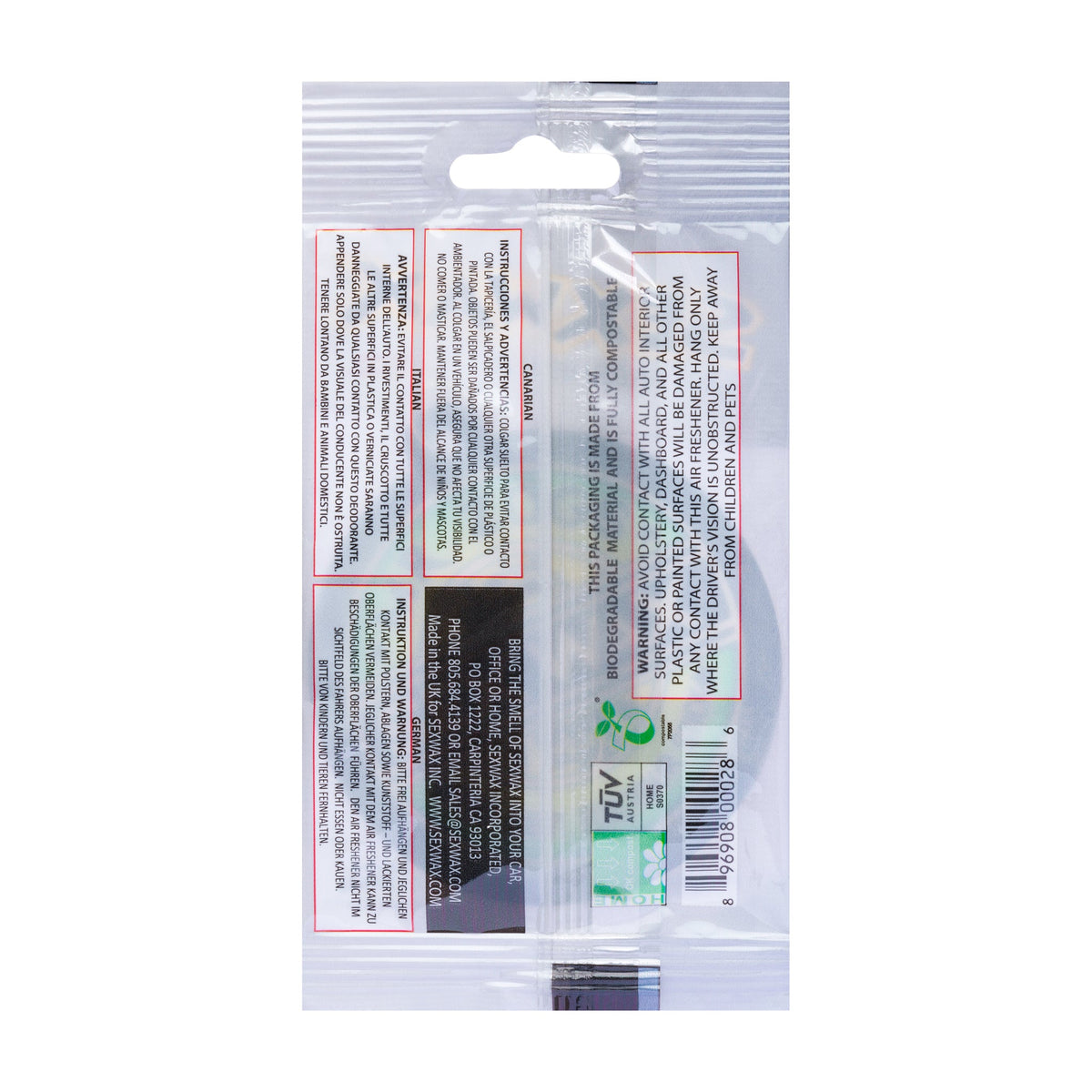 Sex Wax Air Freshner - Pineapple-Air Freshners-troggs.com