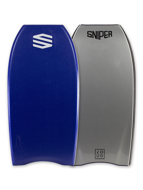 Sniper Bodyboard Co Loud Iain Campbell Series Bodyboard - Navy