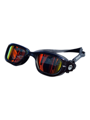 Streamlined Adult Polarized Swim Goggles - Black
