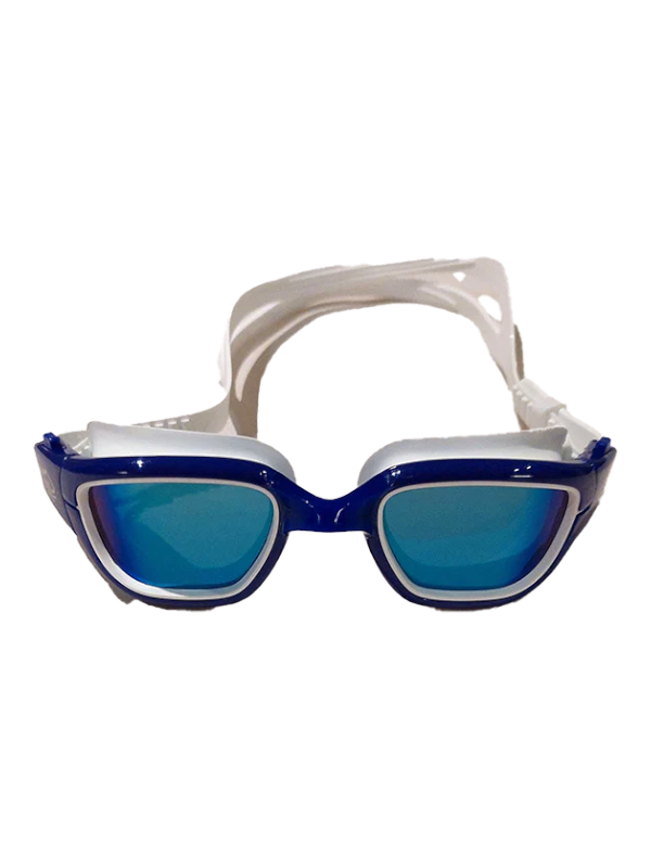 Streamlined Adult Polarized Swim Goggles - Purple