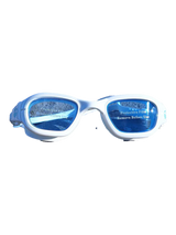 Streamlined Adult Tinted Swim Goggles - White