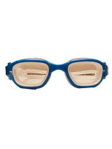 Streamlined Junior Swim Goggles - Blue/White