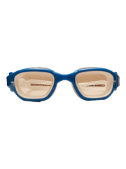 Streamlined Junior Swim Goggles - Blue/White