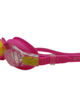 Streamlined Kids Swim Goggles - Pink/Yellow