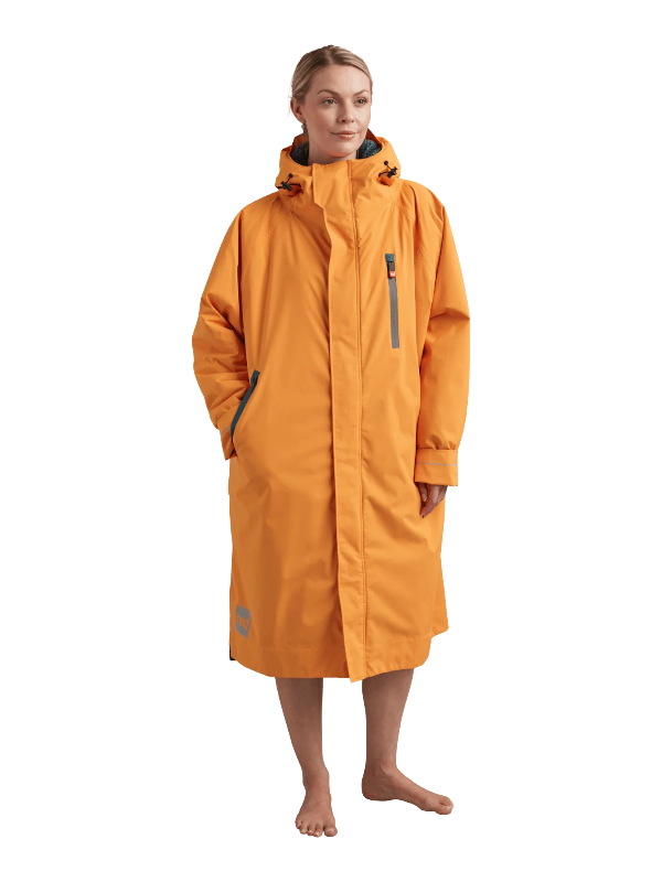 Red Paddle Co Alter Evo Pro Change Jacket Long Sleeve - Bitter Orange