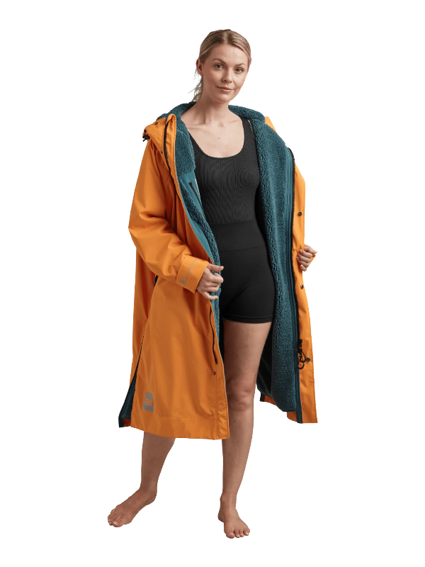 Red Paddle Co Alter Evo Pro Change Jacket Long Sleeve - Bitter Orange