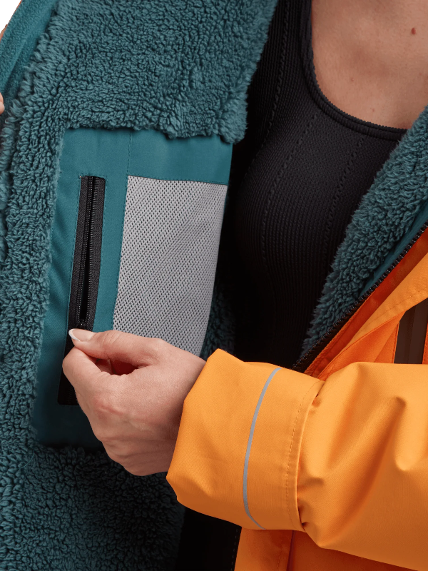 Red Paddle Co Alter Evo Pro Change Jacket Long Sleeve - Bitter Orange