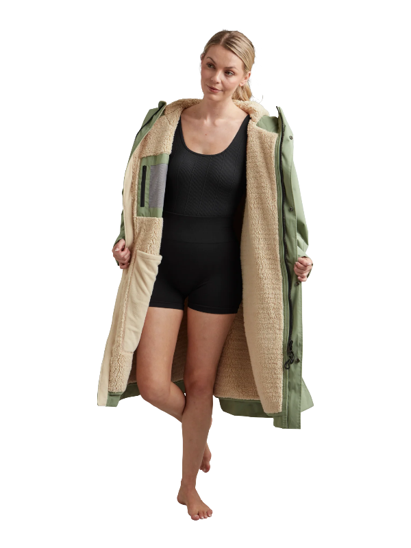 Red Paddle Co Alter Evo Pro Change Jacket Long Sleeve - Sage Green