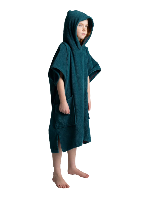 Red Paddle Co Kids Poncho Towel Changing Robe - Deep Teal
