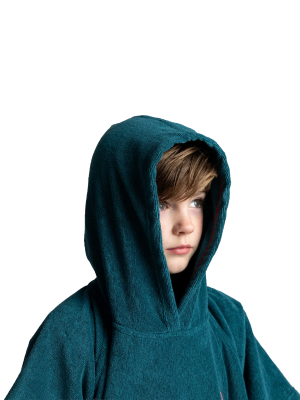 Red Paddle Co Kids Poncho Towel Changing Robe - Deep Teal