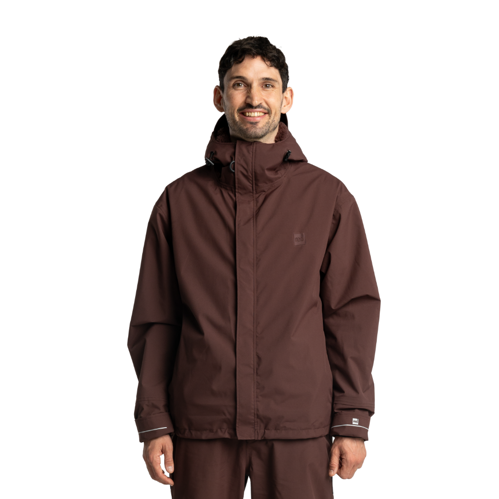 Red Paddle Co EVO Waterproof Jacket - Deep Chestnut