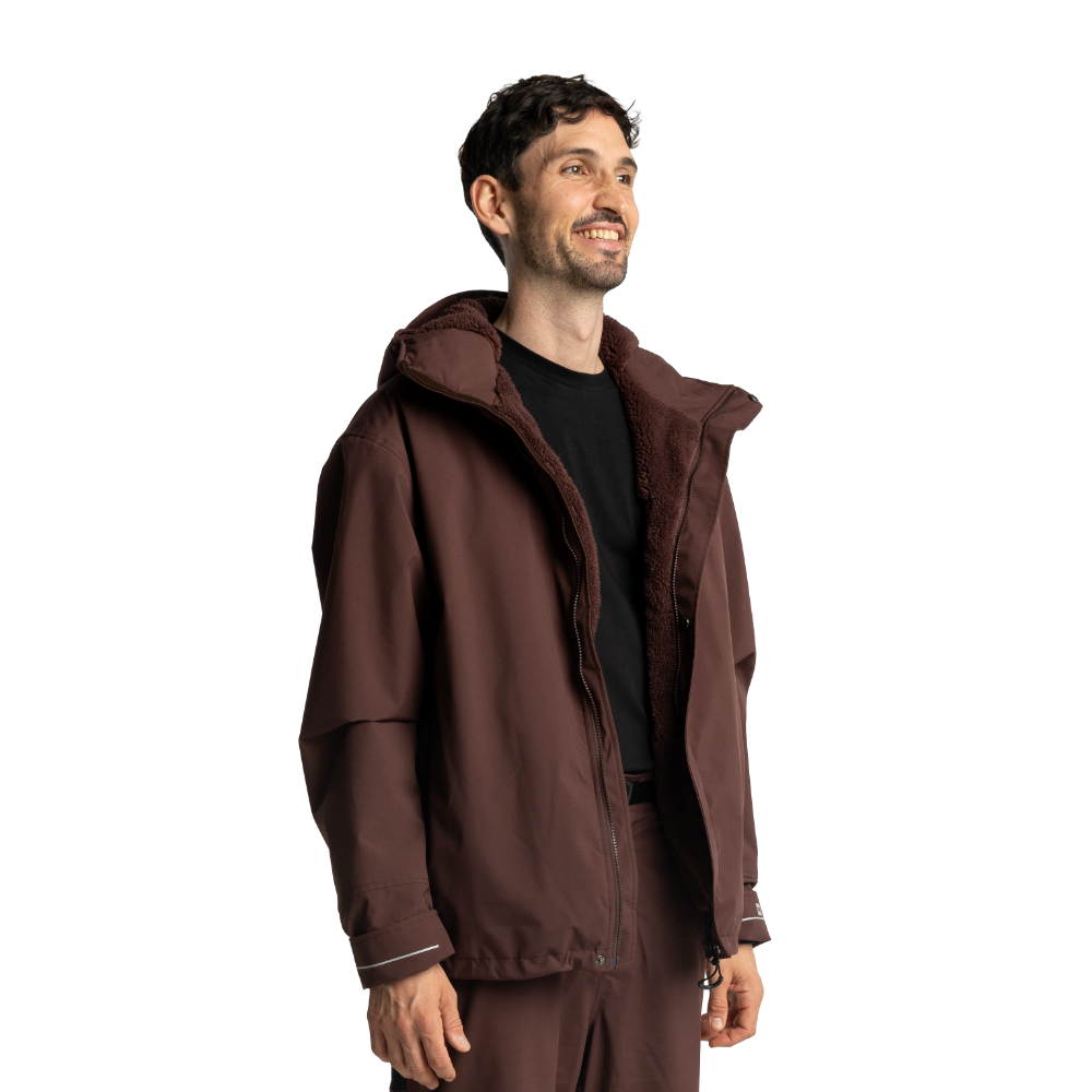 Red Paddle Co EVO Waterproof Jacket - Deep Chestnut