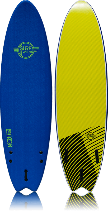 Surfworx Banshee Hybrid 7ft Softboard - Navy-Softboards-troggs.com