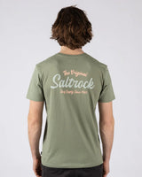 Saltrock Postcard Script T-Shirt