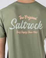 Saltrock Postcard Script T-Shirt