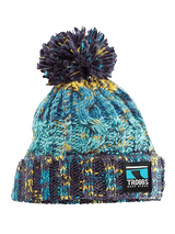 Troggs Cable Knit Beanie - Marine