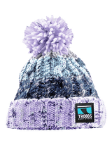 Troggs Cable Knit Beanie - Violet