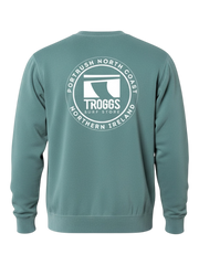 Troggs Independant Washed Sweatshirt - Alpine Green