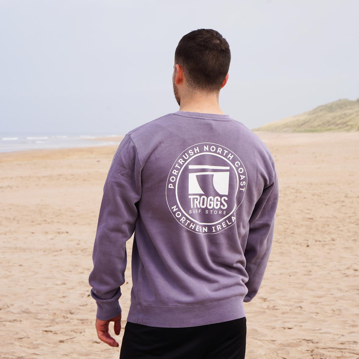 Troggs Independant Washed Sweatshirt - Plumb-Womens clothing-troggs.com