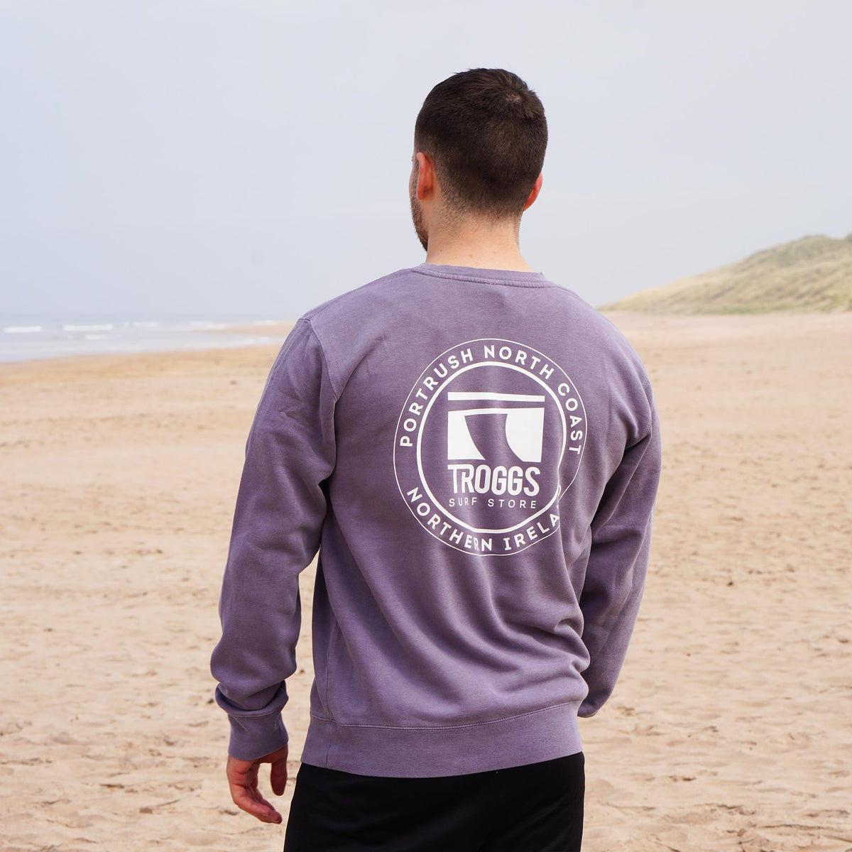 Troggs Independant Washed Sweatshirt - Plumb-Womens clothing-troggs.com