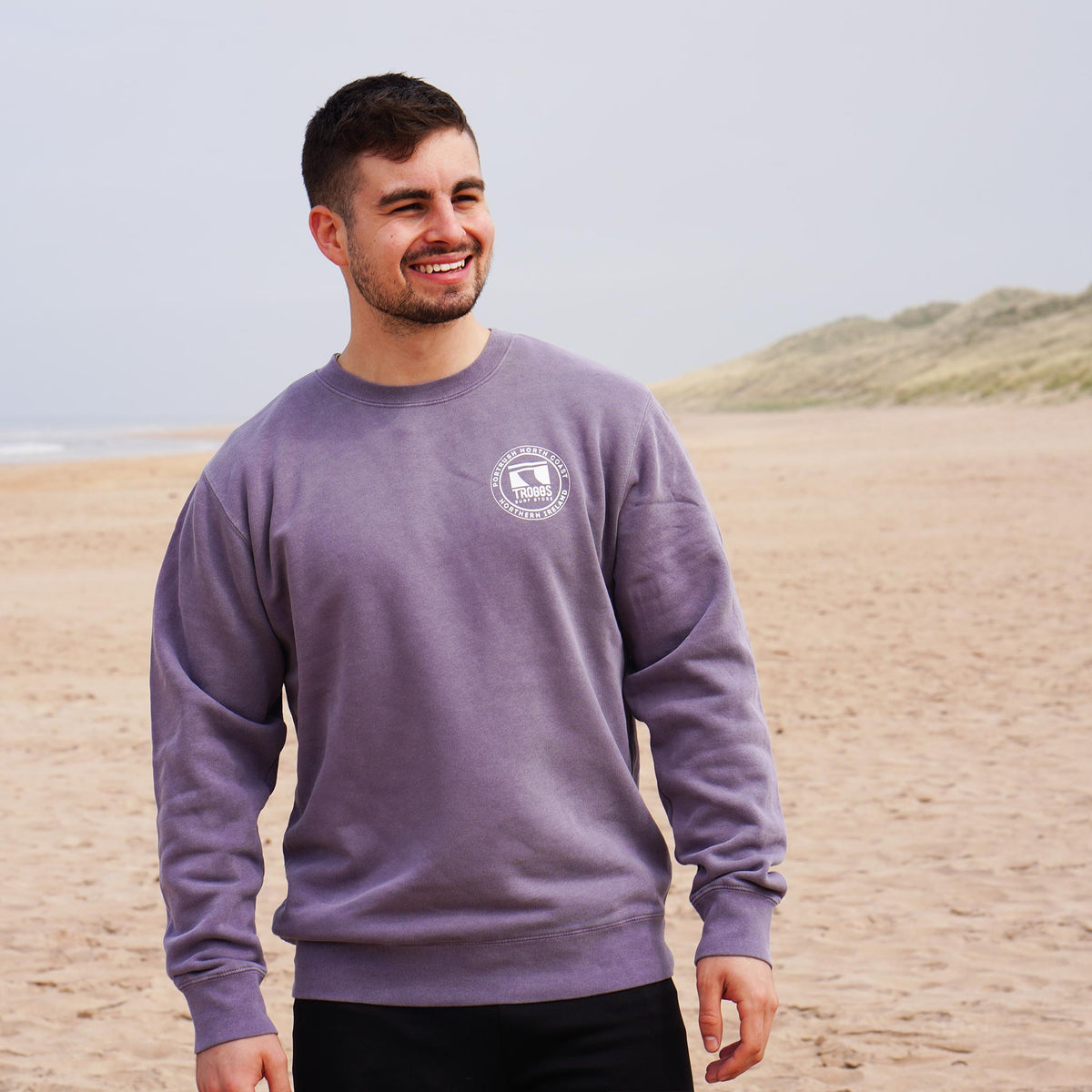 Troggs Independant Washed Sweatshirt - Plumb-Womens clothing-troggs.com