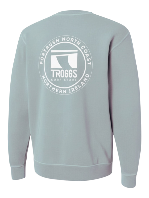 Troggs Independant Washed Sweatshirt - Sage