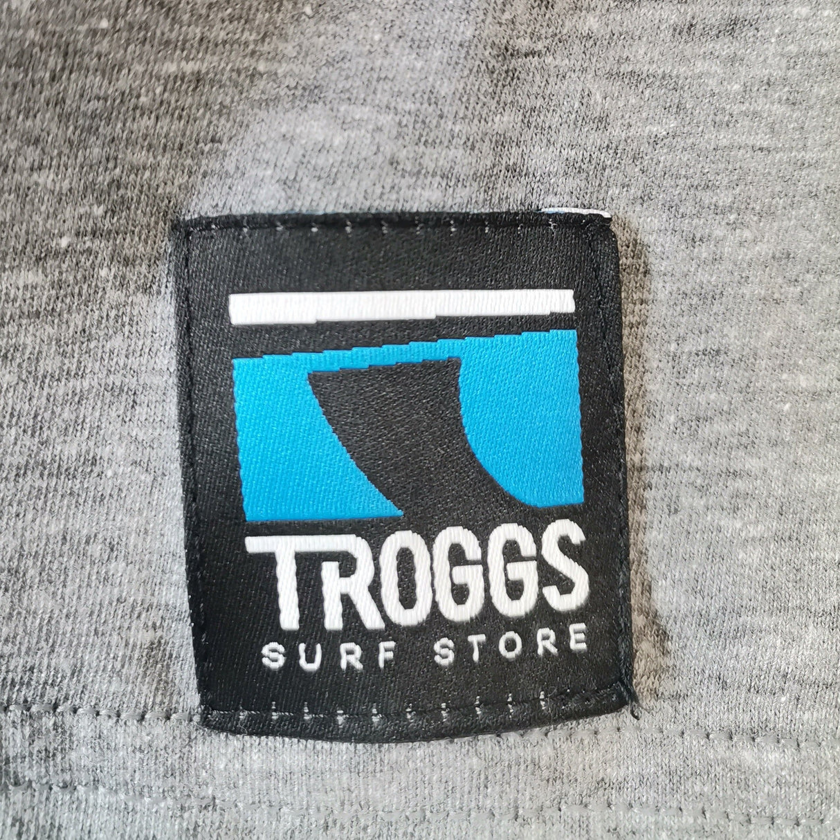Troggs Mono Sticker T-Shirt - Athletic Heather-troggs.com