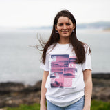 Troggs Photo T-Shirt - White/Pink-troggs.com