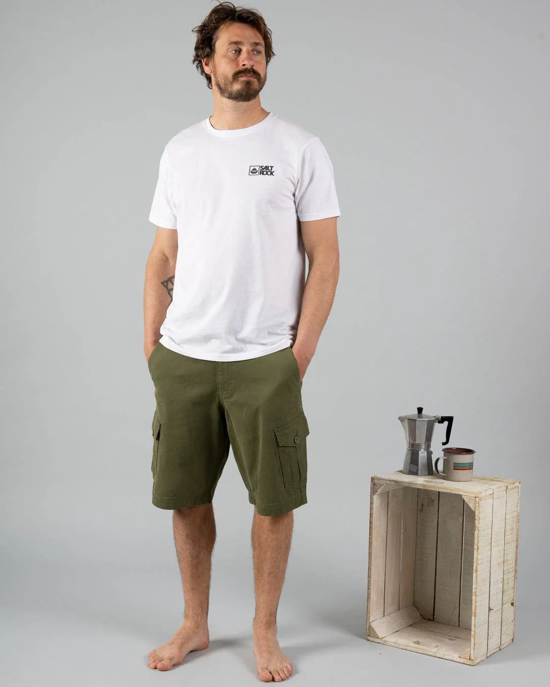 Saltrock Penwith II Shorts - Dark Green