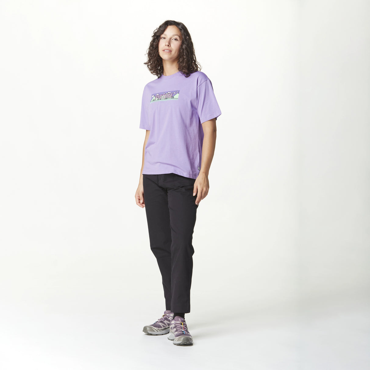 Picture Omii T-Shirt - Paisley Purple