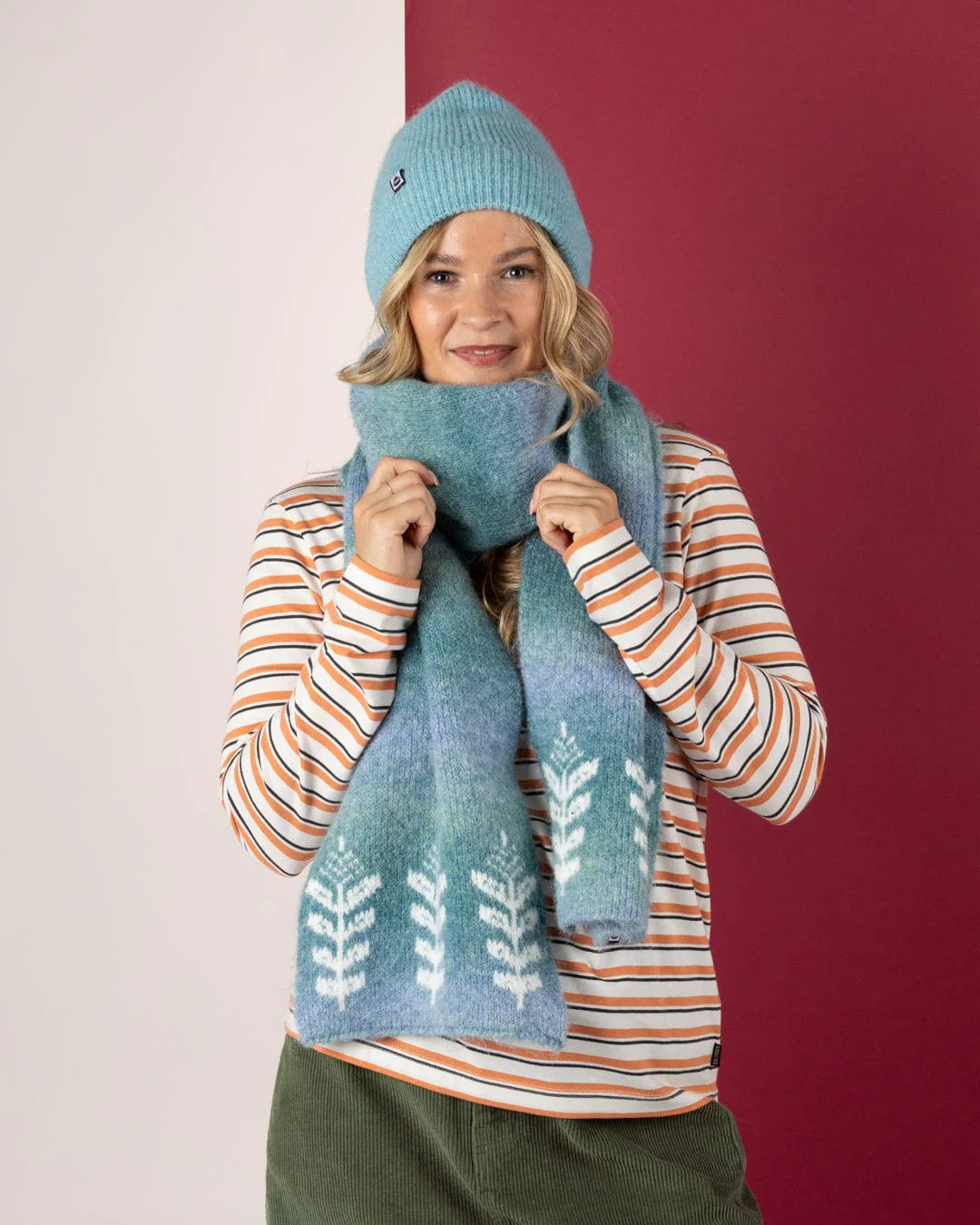 Saltrock Quiver Fairisle Scarf