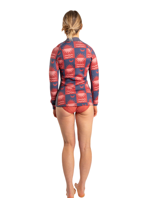 Saltrock Womens Equinox Wetsuit Jacket - Dark Grey