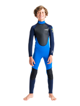 C-Skins Junior Element 3/2 Wetsuit - Cyan/Slate/Multi