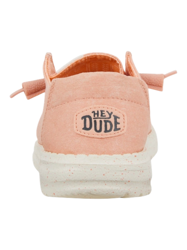 HEYDUDE Wendy Canvas Shoe - Pink