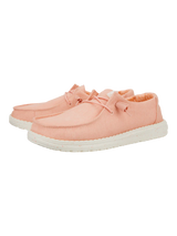 HEYDUDE Wendy Canvas Shoe - Pink
