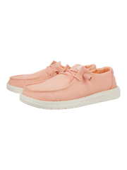 HEYDUDE Wendy Canvas Shoe - Pink