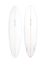 Al Merrick CI Mid Twin 7ft06 Surfboard FCS 2 - White