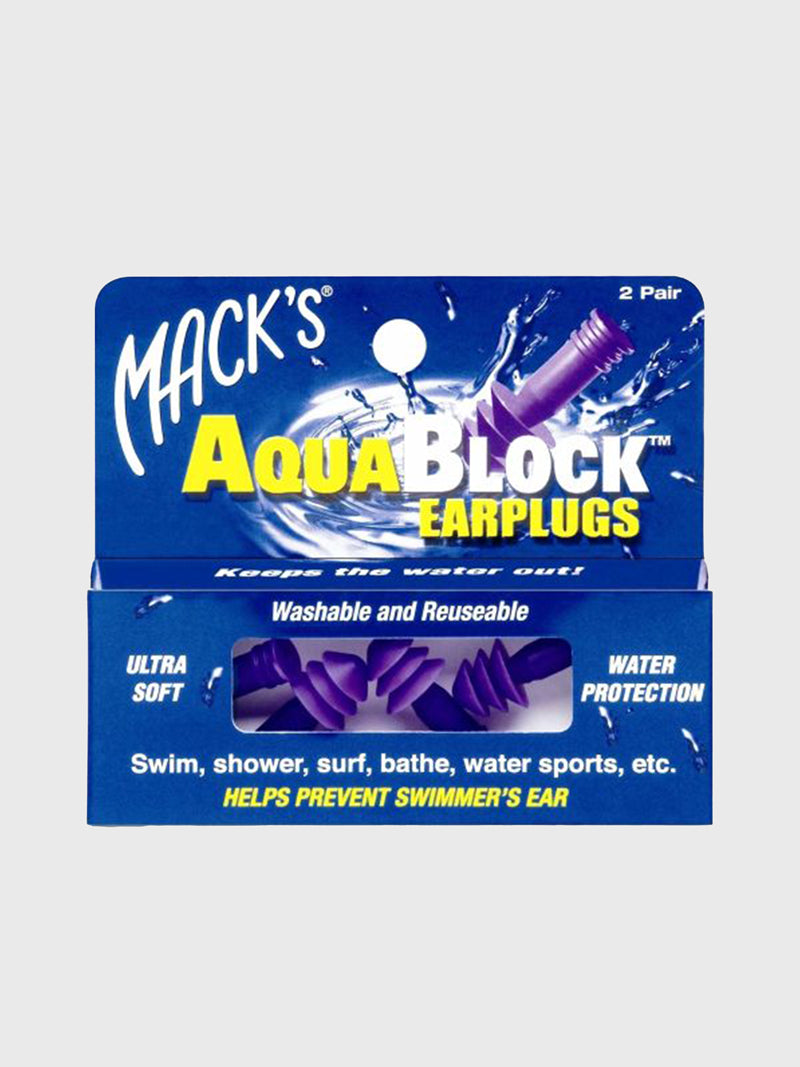 Macks Aqua Block Ear Plugs - 2 Pack