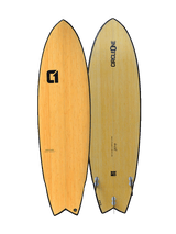 Circle One Bamboo Wing Fish Surfboard
