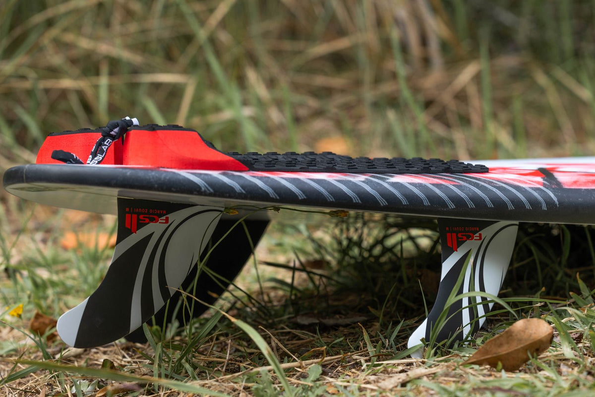 FCS 2 Sharpeye PC Thruster Fins -Black/White