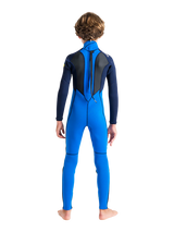 C-Skins Junior Element 3/2 Wetsuit - Cyan/Slate/Multi