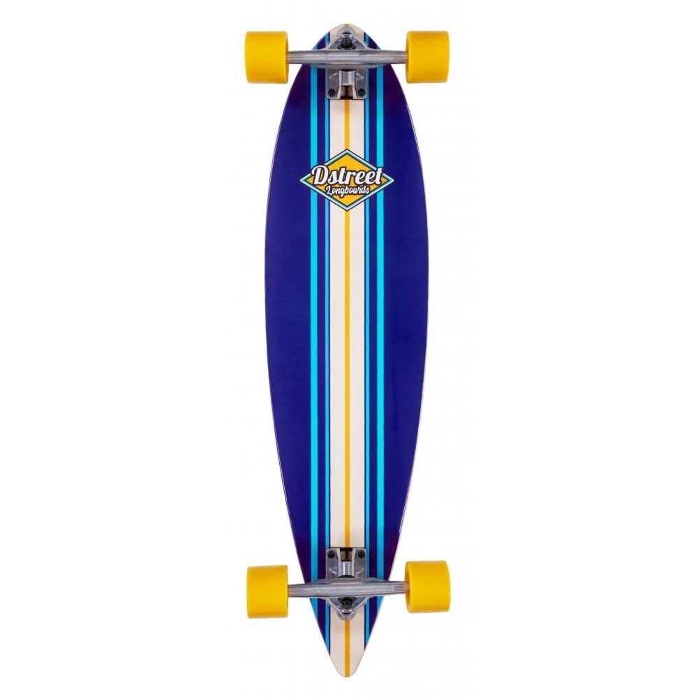 D Street Ocean Pintail Longboard - Blue