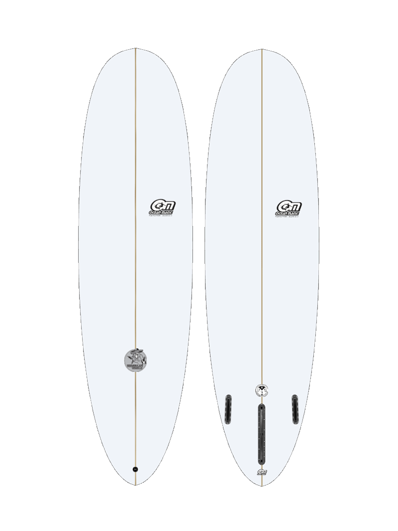 Ocean Magic Underlay Underlay Surfboard Futures - White