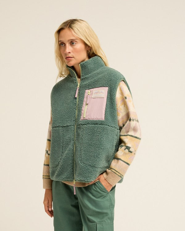 Billabong Wild Forest Fleece Gilet