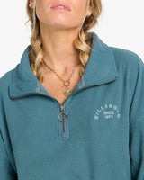Billabong Coffee Time Rib 1/4 Zip Knit